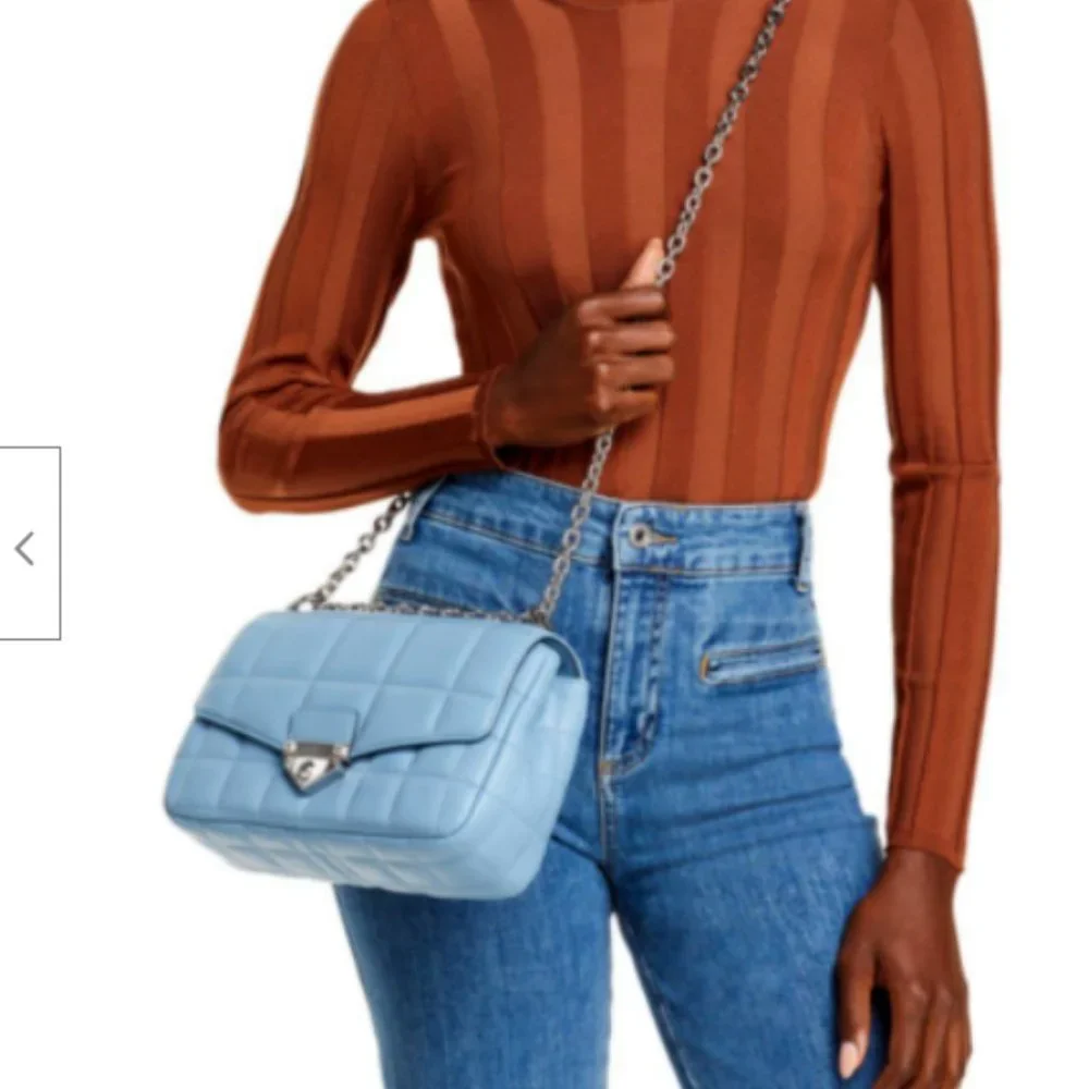 MICHAEL Michael Kors Soho Large Shoulder Bag Fantastic Reviews MSRP$458 CHAMBRAY